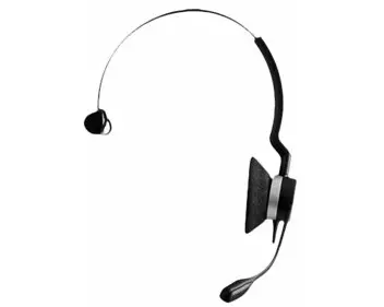 JABRA BIZ 2300 Mono Balanced Type 82 E-STD NC mic boom FreeSpin headband can only be used with the connecting cord 8800-01-89