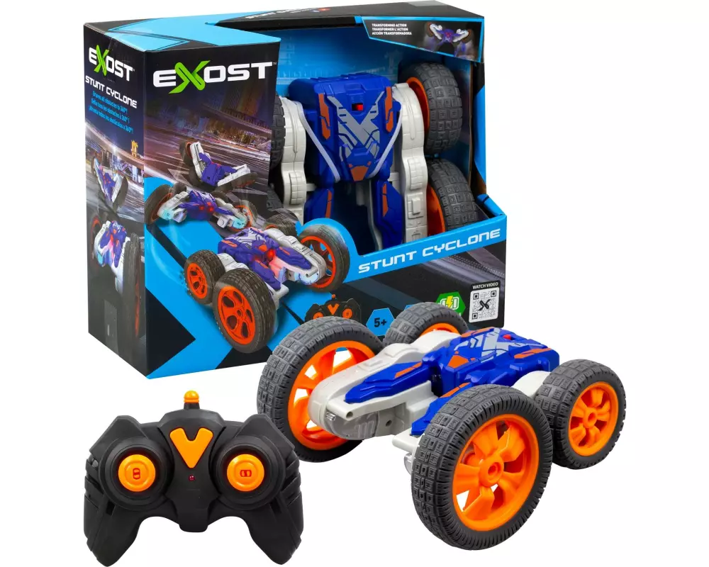 Silverlit Exost Stunt Cyclone 2.4 GHz 1:18