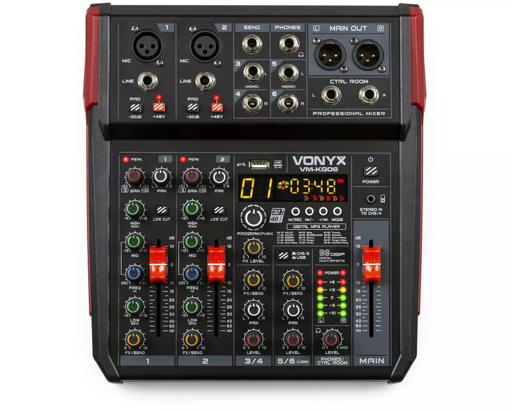 Vonyx Mischpult VM-KG06