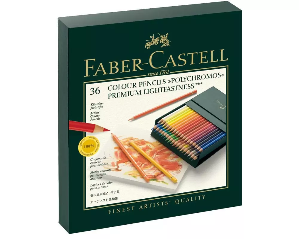 Faber-Castell Farbstifte Polychromos 36er Studio Box