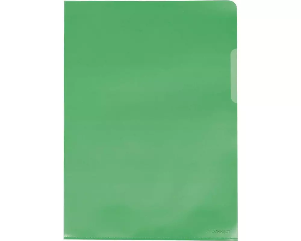 CONNECT Sichthülle A4 Grün, 10 Stück