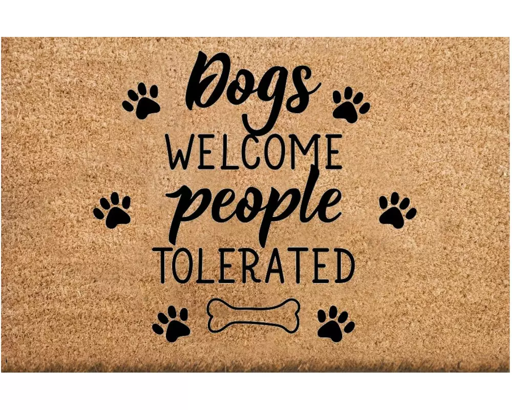 Conceptum Hypnose Fussmatte Dogs are.. 40 cm x 60 cm