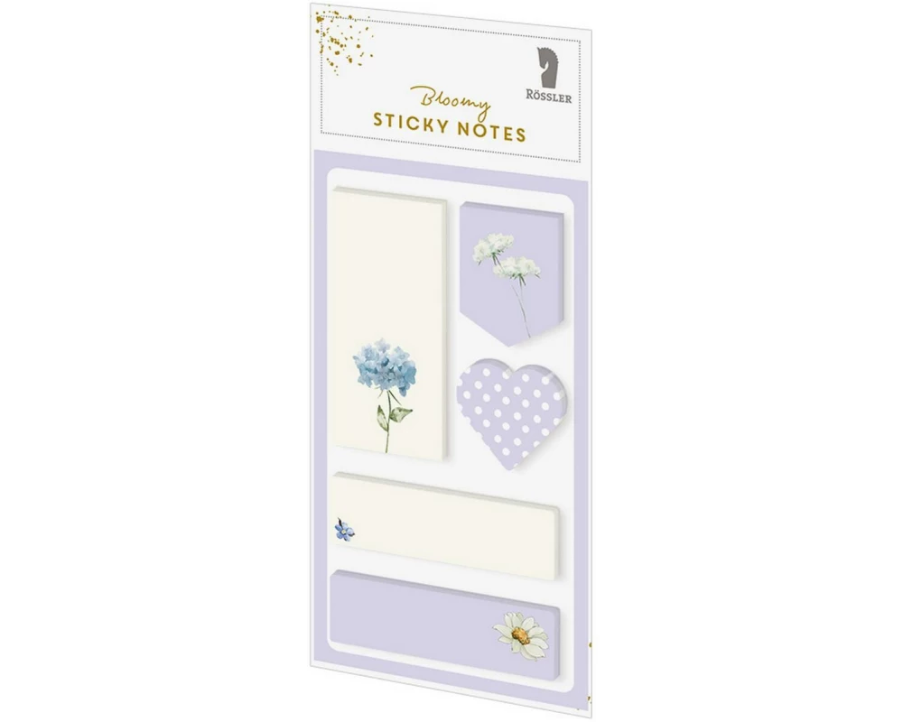 Rössler Sticky Notes Valerie Set Flieder/Weiss