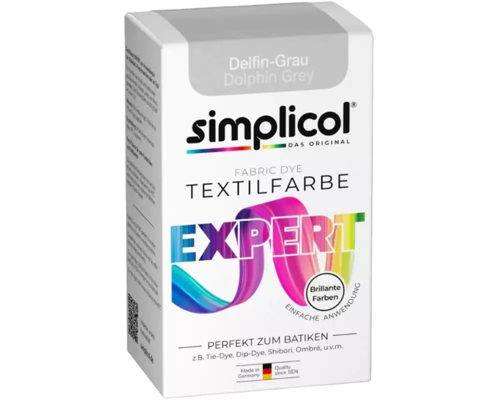 Simplicol Textilfarbe Expert Delfingrau, 150 g