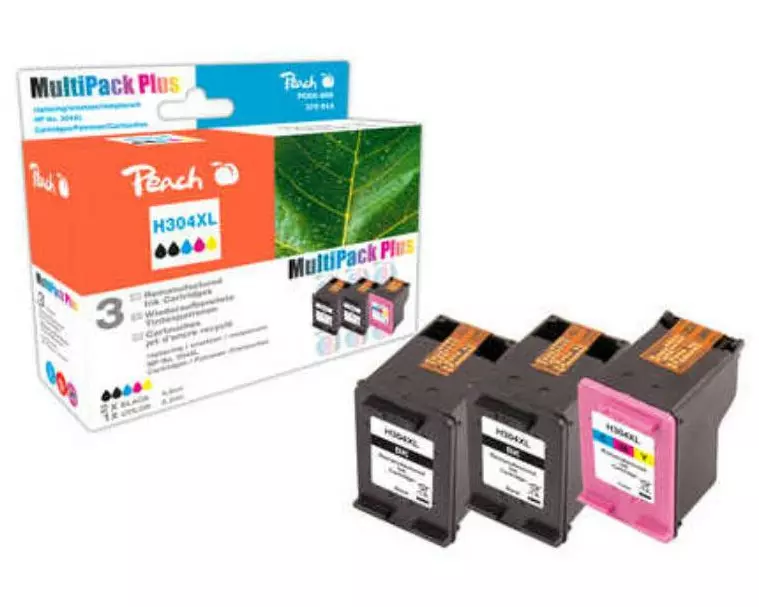 Peach Tintenset HP Nr. 304XL