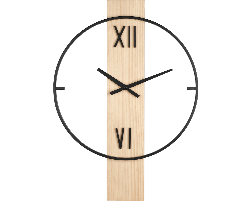 EGLO Wanduhr Yamatsuri 40x56cm 425512 braun/schwarz