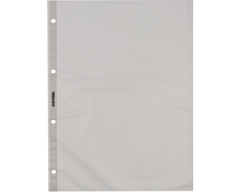 NOVOOO Zeigetasche PP 60my A4 070-5449-021 transparent, genarbt 500 Stk.