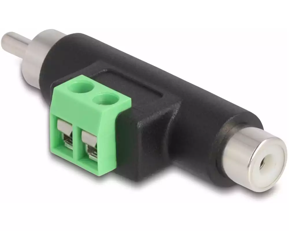 Delock Audio-Adapter Terminalblock zu Cinch - Cinch