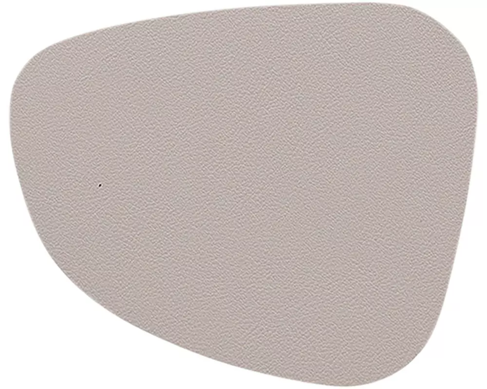 Zeller Present Glasuntersetzer 2 Tone 12 x 10 cm, Schwarz/Dunkelgrün