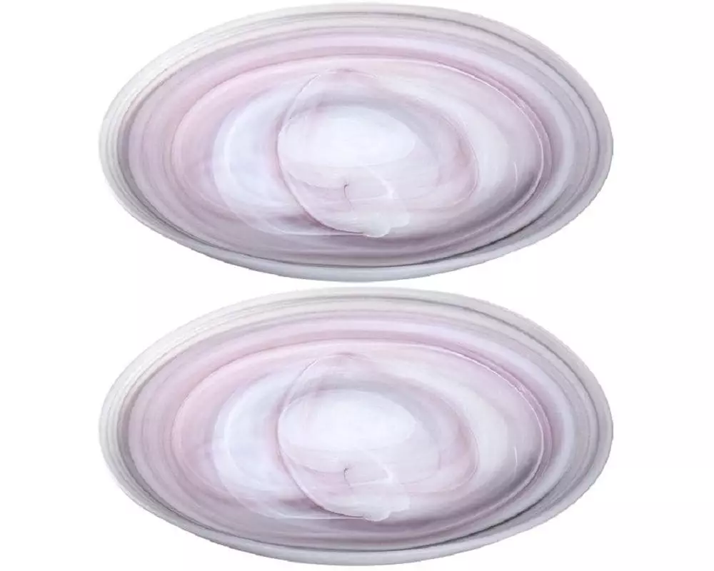 Leonardo Dekoteller Casolare 26 cm, 2 Stück, Rosa