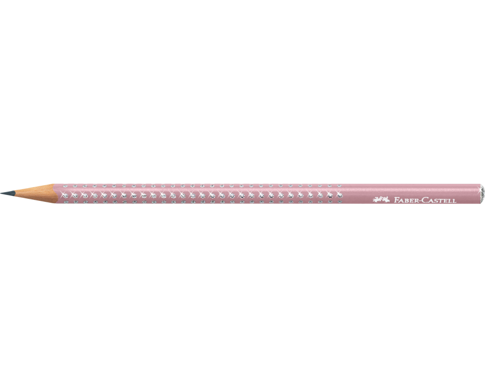 FABER-CASTELL Bleistift Sparkle B 118234 rose shadows