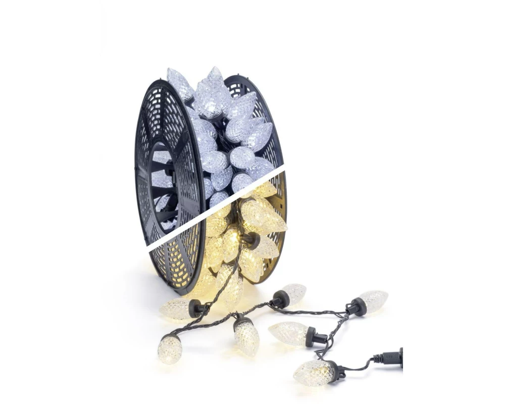 STT LED-Lichterkette Dual light cone 100 LED, 10 m