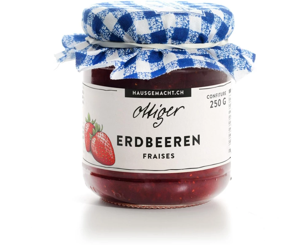 Ottiger Erdbeer konfitüre 250 g
