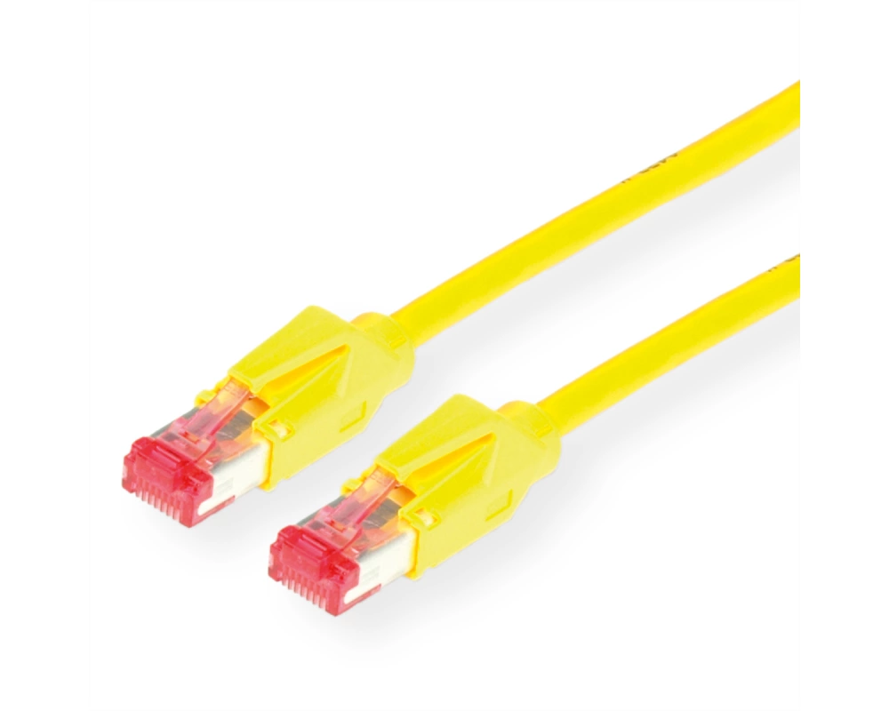 DRAKA Patchkabel Cat.6 (Class E) HP-FTP, UC400, LSOH, gelb, 3 m