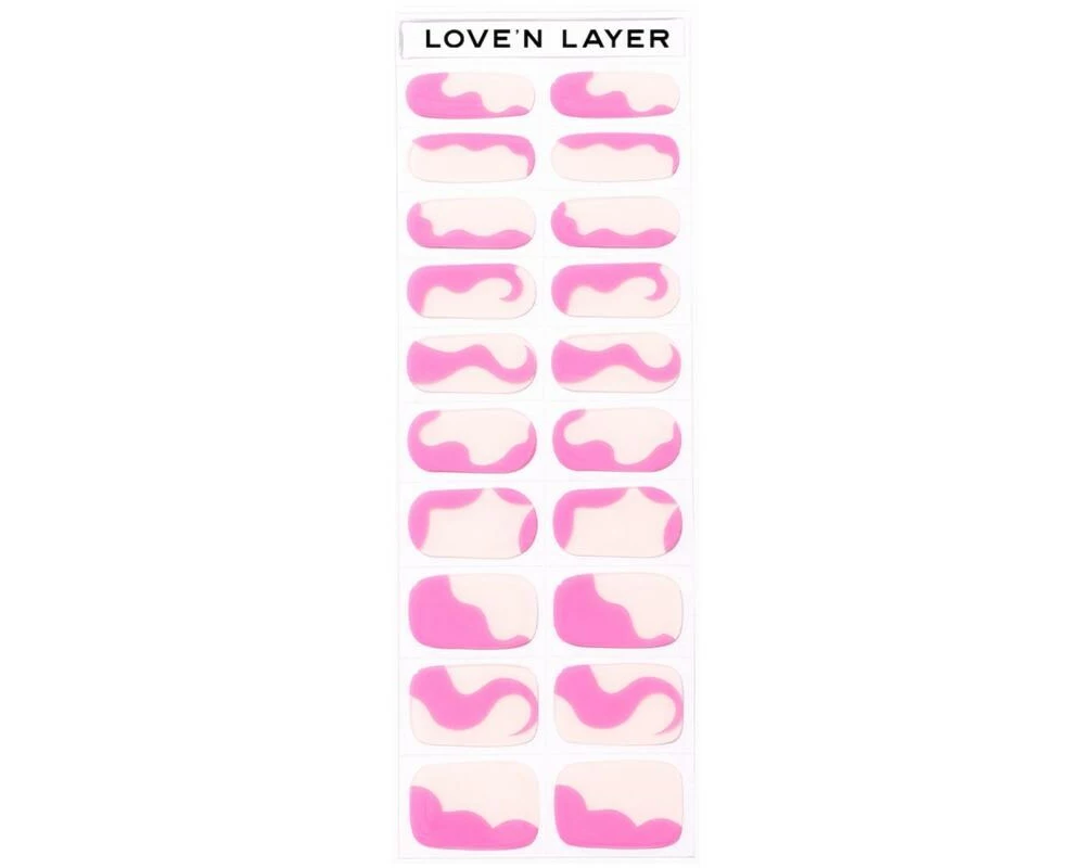 LoveNLayer Abstraction Poppy Pink, Abstrakt, Rosa