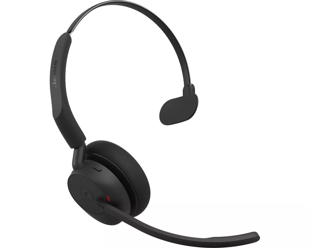 Jabra Headset Evolve3 45 Mono MS, USB-A, Ladestation