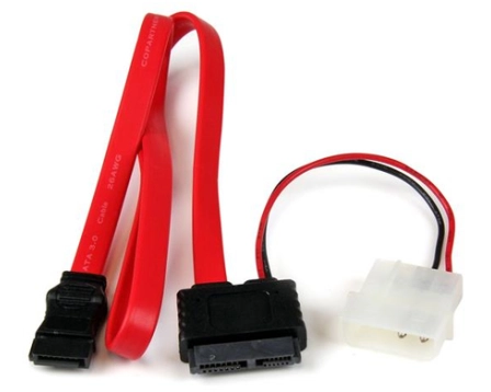 StarTech.com 36in Slimline SATA to SATA w/ LP4 Adapter