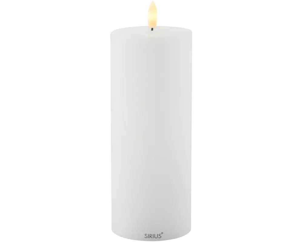 Sirius Sille Outdoor, Ø 7.5 x 20 cm, Weiss