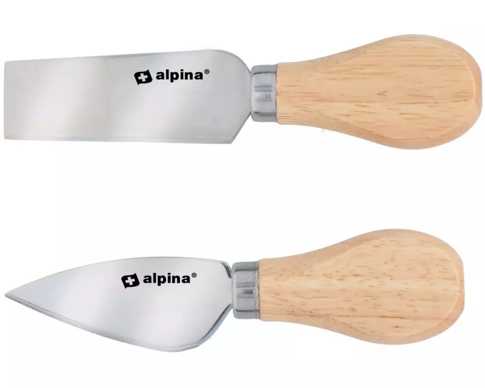 alpina Messer-Set 2-teilig Silber