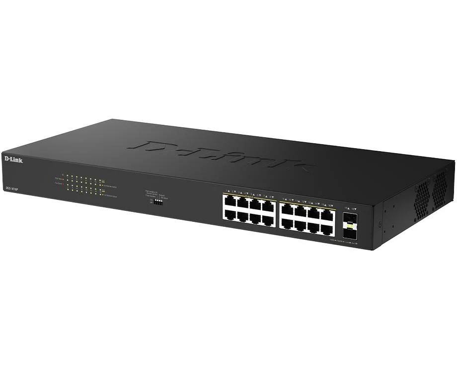 D-Link PoE+ Switch DGS-1018P/E 18 Port