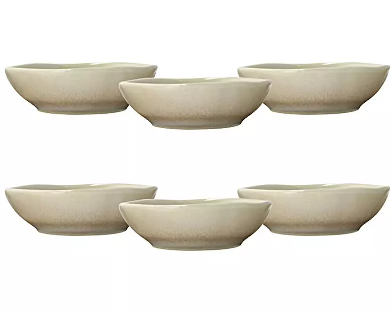 Villa Collection Saucenschale Shoku 9 cm, 6 Stück, Beige