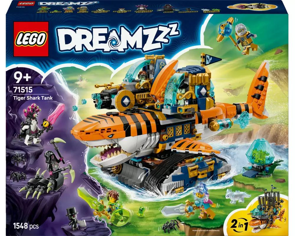 LEGO DreamZzz Tigerhai-Fahrzeug 71515