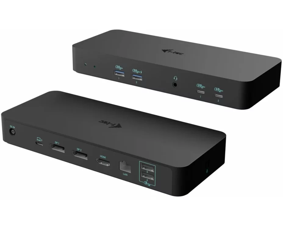 i-tec USB-C Intelligent, Triple Display, Docking Station, Power Delivery 100W