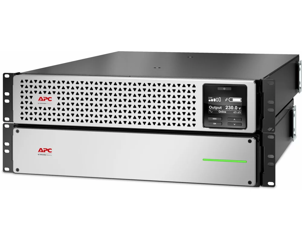 APC Smart-UPS SRT Lithium-Ionen 2200VA/1980W RM 4U 230V Long Runtime with Network Card 64 minutes by 1980 Watt