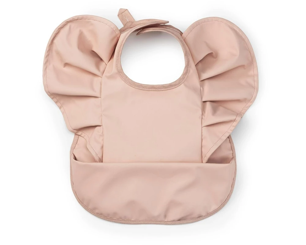 ELODIE Lätzchen Powder Pink 27 x 30 cm