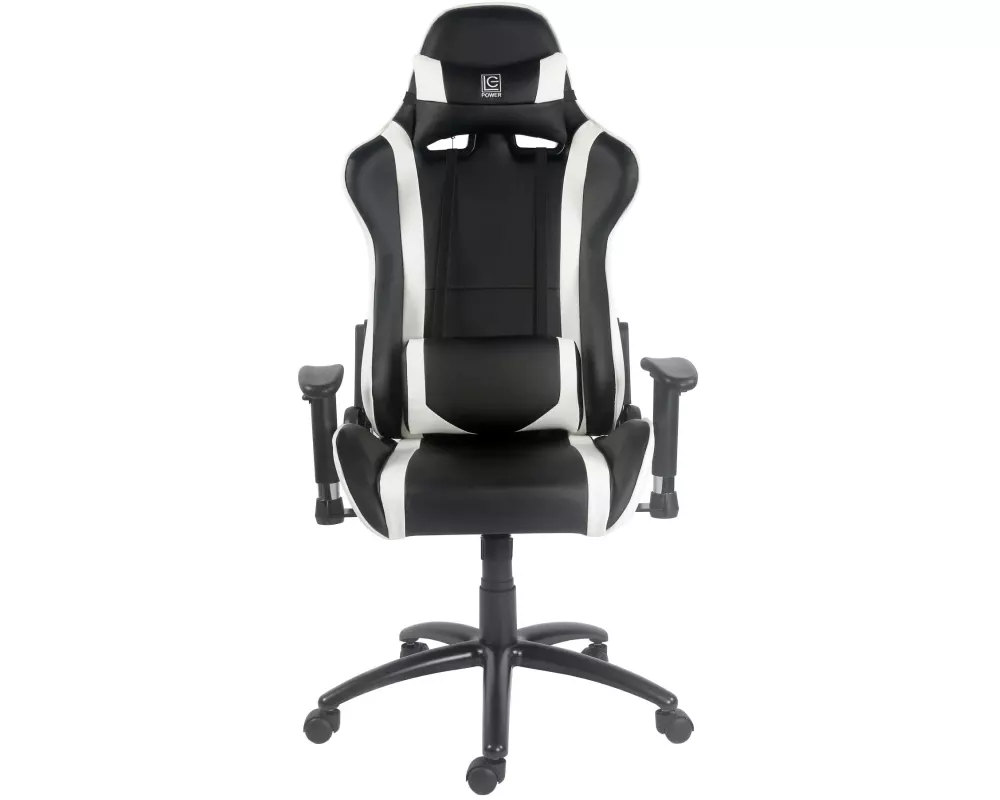 LC-Power Gaming-Stuhl LC-GC-2 Schwarz/Weiss