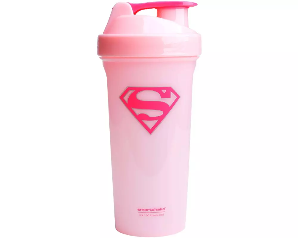 Smartshake Lite Supergirl 800 ml, Rosa