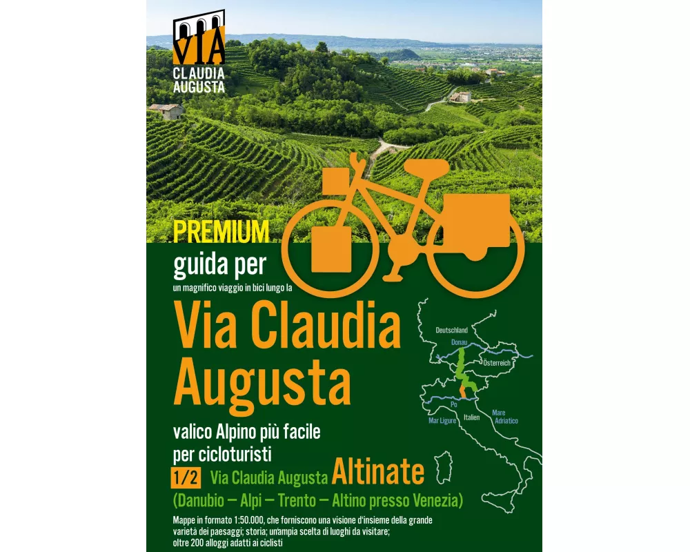 Percorso ciclabile Via Claudia Augusta 1/2 "Altinate" PREMIUM
