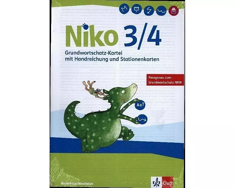 Niko Sprachbuch 3/4. Grundwortschatzkartei, Ausgabe NRW Klasse 3/4