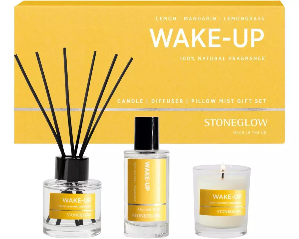 Stoneglow Geschenkset Wake Up 3-teilig, 50 ml