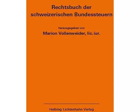 Rechtsbuch der schweizerischen Bundessteuern EL 174