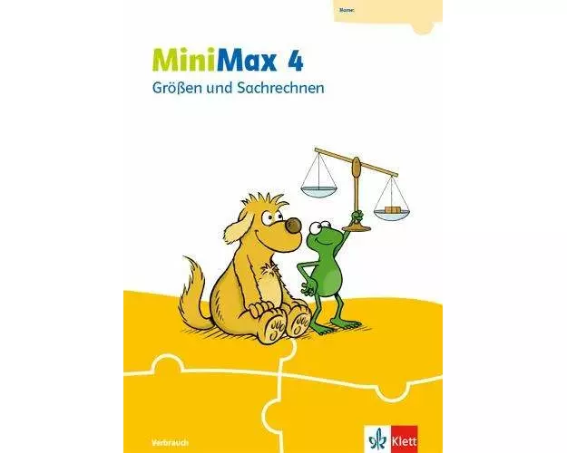 MiniMax 4. Themenheft Größen und Sachrechnen - Verbrauchsmaterial Klasse 4