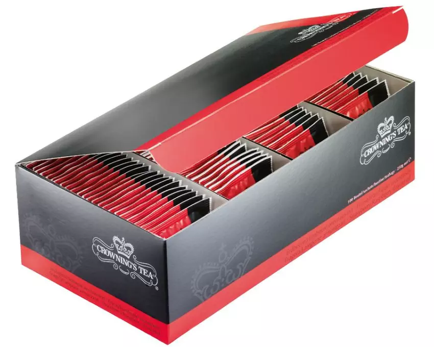 Crowning’s Tea Teebeutel Erdbeer/Himbeer 100 Stück