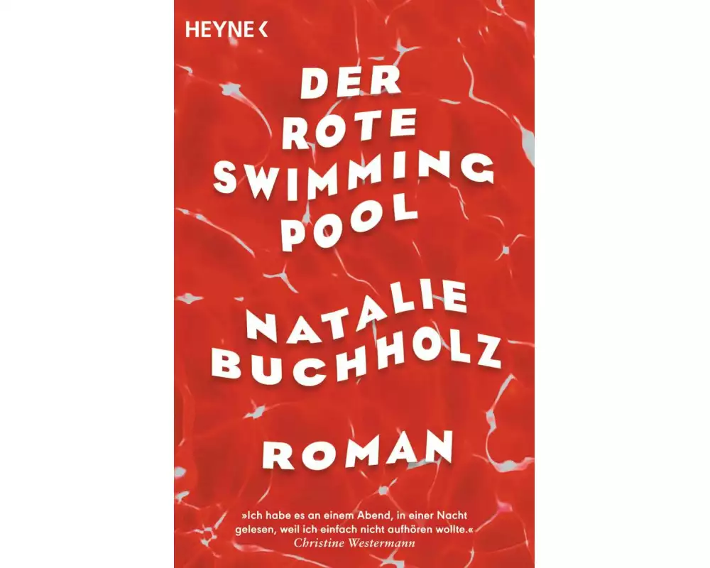 Der rote Swimmingpool