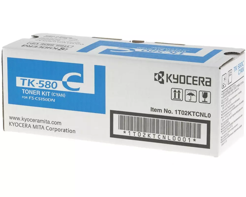 Kyocera Toner TK-580C Cyan