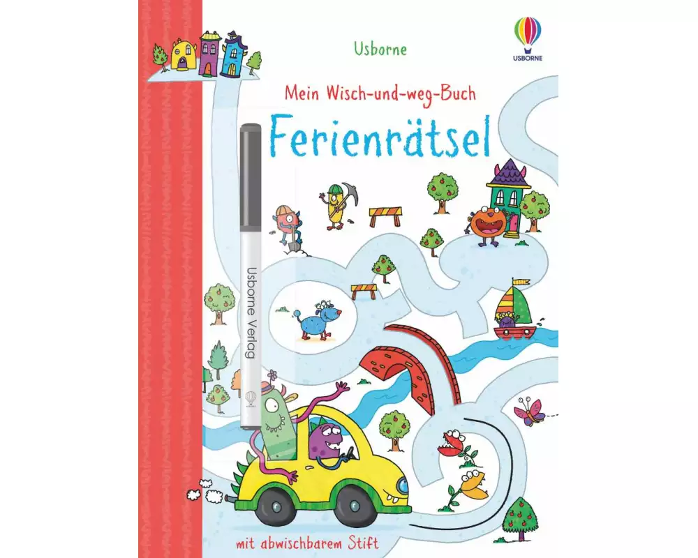 Mein Wisch-und-weg-Buch: Ferienrätsel