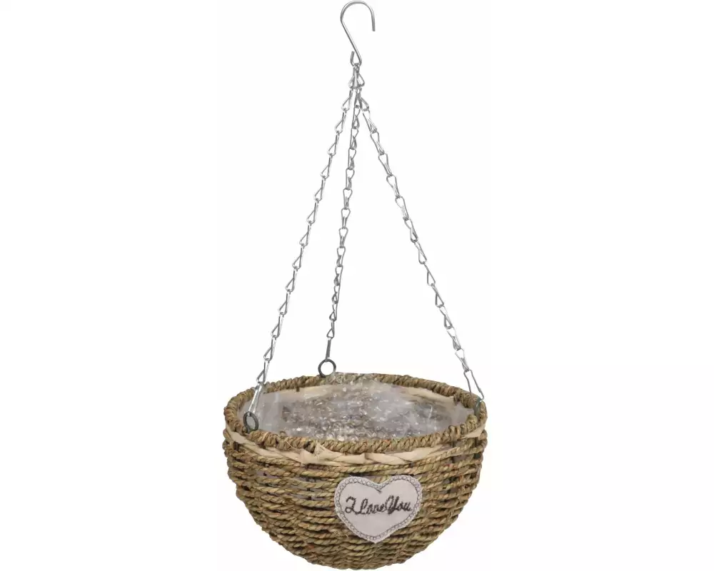 Dameco Pflanzentopf zum Hängen 15 cm, Nature