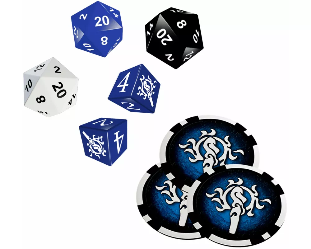DSA5 Einsteigerbox: Magier - Würfel- & Chipset