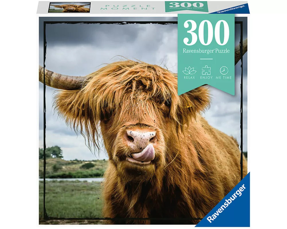 Erwachsenenpuzzle 300 Teile - Hochlandrind
