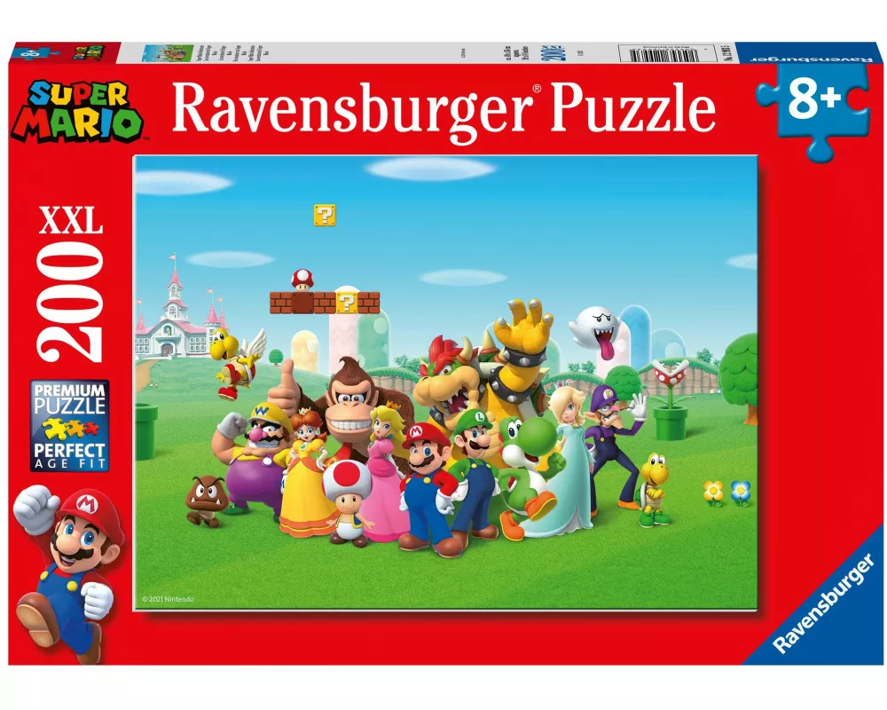 Kinderpuzzle 200 XXL Teile - Nintendo Super Mario Abenteuer