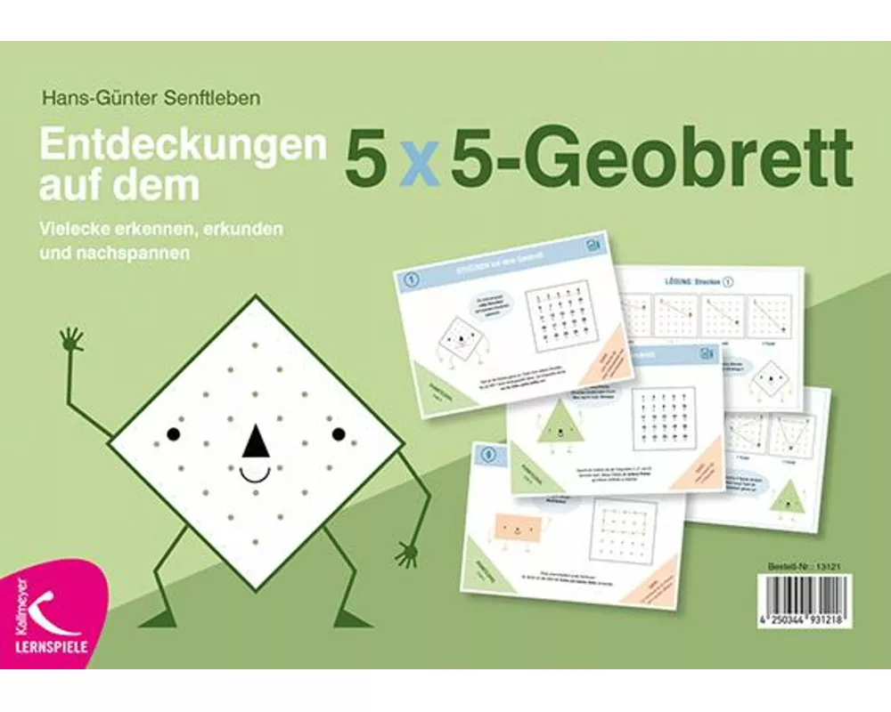 Kartei: Entdeckungen auf dem 5x5-Geobrett