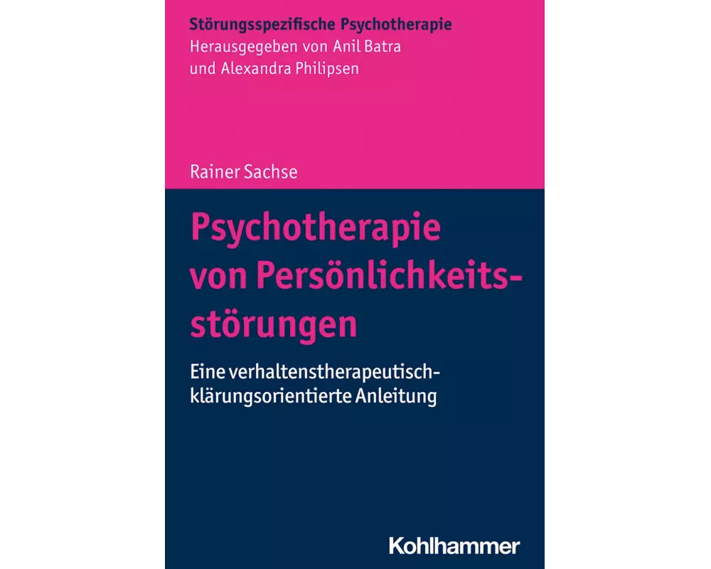 Psychotherapie von Persönlichkeitsstörungen