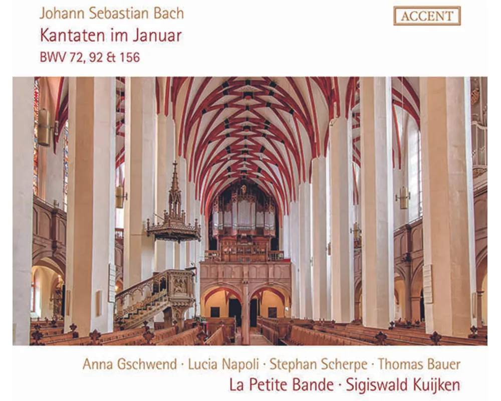 Johann Sebastian Bach: Cantatas BWV 72,92 & 156