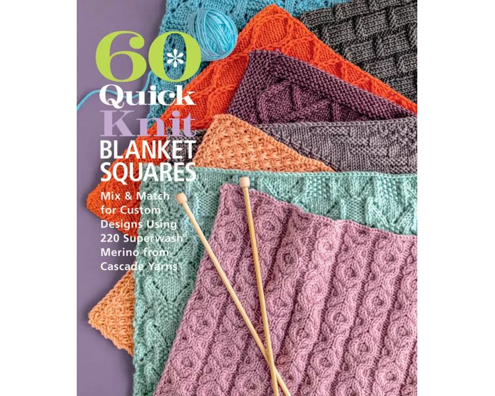 60 Quick Knit Blanket Squares