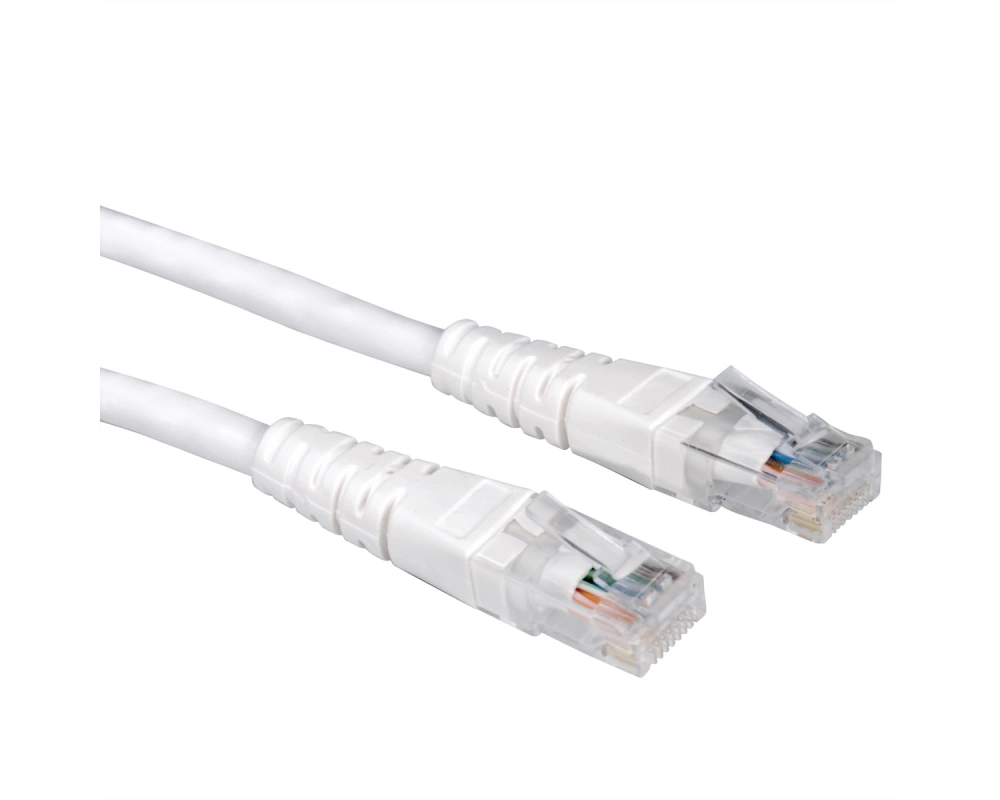 VALUE Patchkabel Cat.6 (Class E) UTP, weiß, 2 m