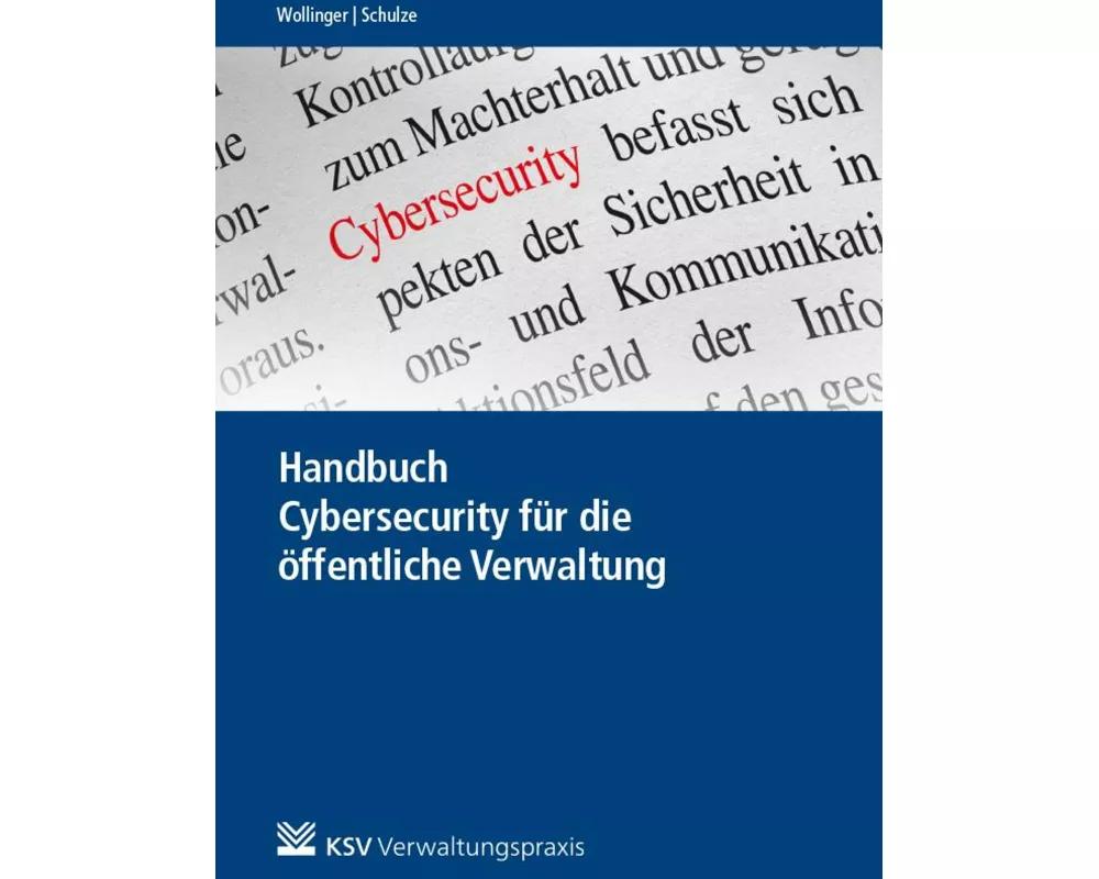 Handbuch Cybersecurity für die öffentliche Verwaltung